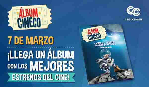 El nuevo álbum de Cine Colombia Álbum Cine Colombia
