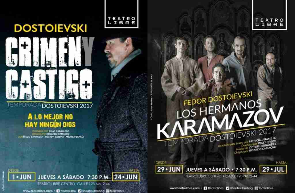 Llega la temporada de DOSTOIEVSKI 2017 al Teatro Libre