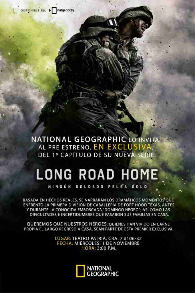 NATIONAL GEOGRAPHIC ESTRENA SU NUEVA SERIE DE FICCIÓN: “THE LONG ROAD HOME”