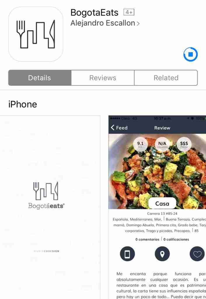 BOGOTÁEATS LANZA SU APP DIGITAL Y SE CONSOLIDA COMO UN REFERENTE DE LA GASTRONOMÍA