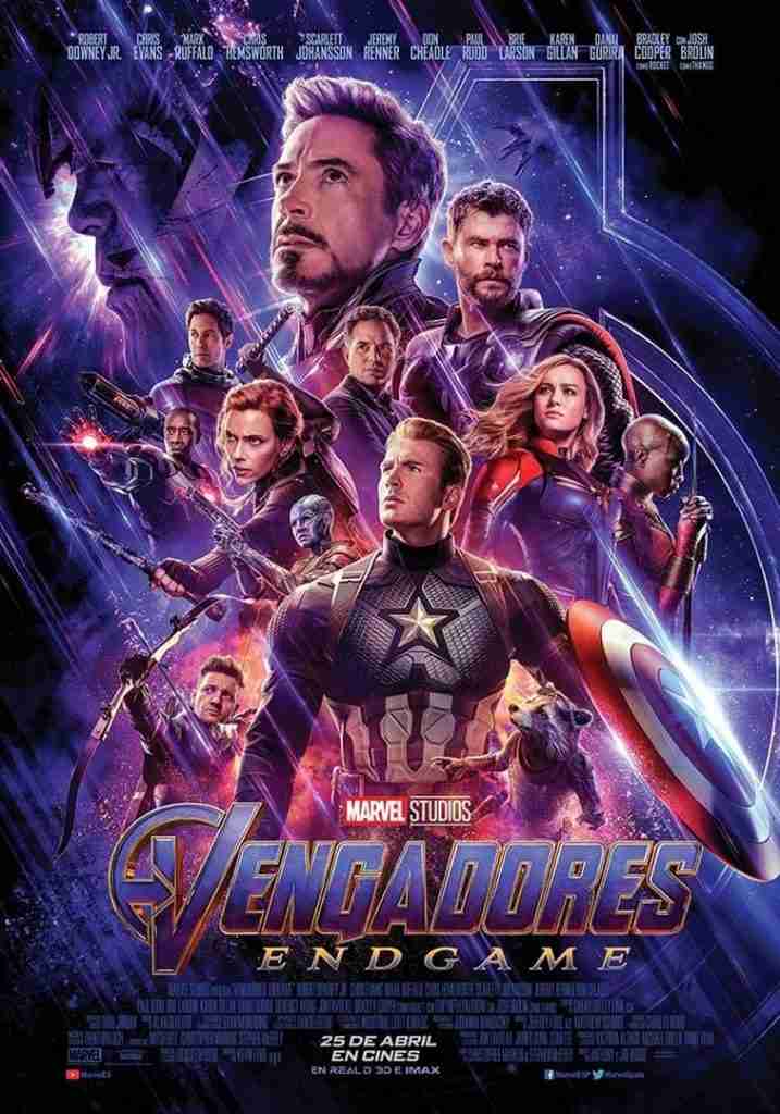 Avengers: Endgame Poster for the movie "Vengadores: Endgame"